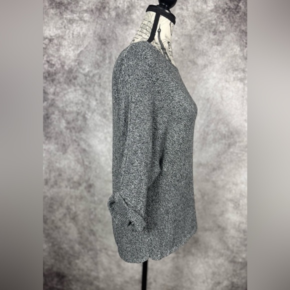 Copper Key Gray Peppered Comfortable Knit Top Size S - Picture 2 of 12